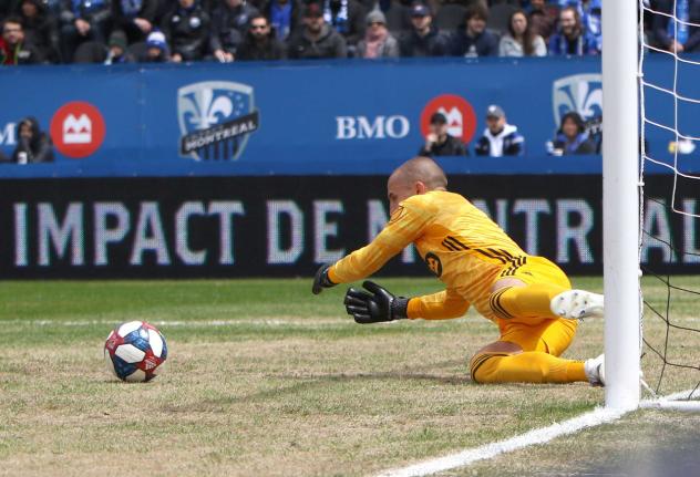 Montreal Impact goalkeeper Evan Bush