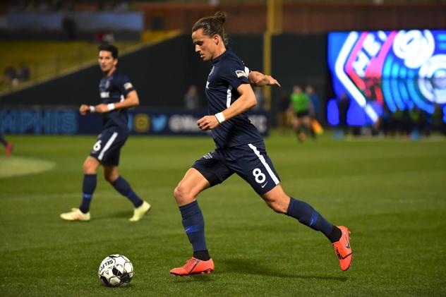 Memphis 901 FC defender Marc Burch