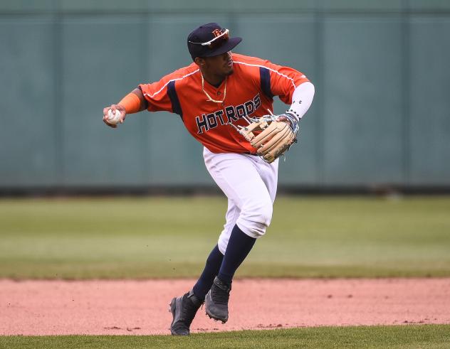 Bowling Green Hot Rods shortstop Wander Franco