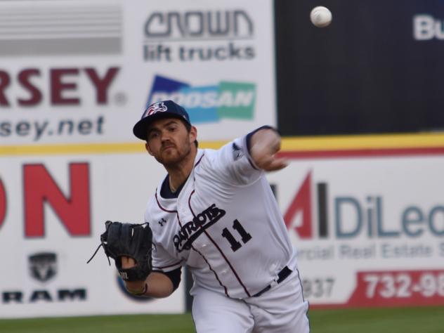 Somerset Patriots pitcher Thomas Dorminy