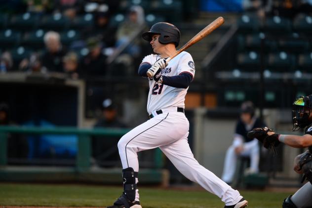 Jose Lobaton of the Tacoma Rainiers