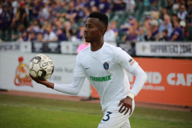 Memphis 901 FC defender Abdi Mohamed