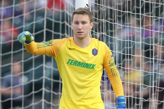 Memphis 901 FC goalkeeper Scott Levene