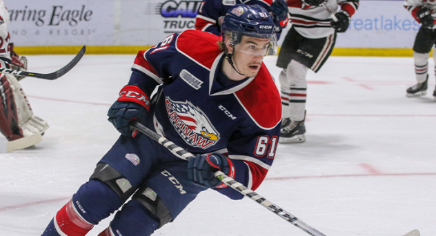Saginaw Spirit's Ryan McLeod