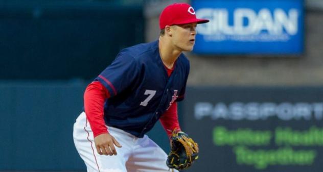Nick Senzel with the Chattanooga Lookouts