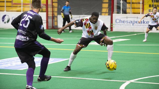 Ibrahima Keita of the Baltimore Blast