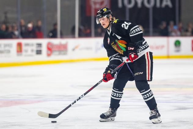 Joachim Blichfeld of the Portland Winterhawks