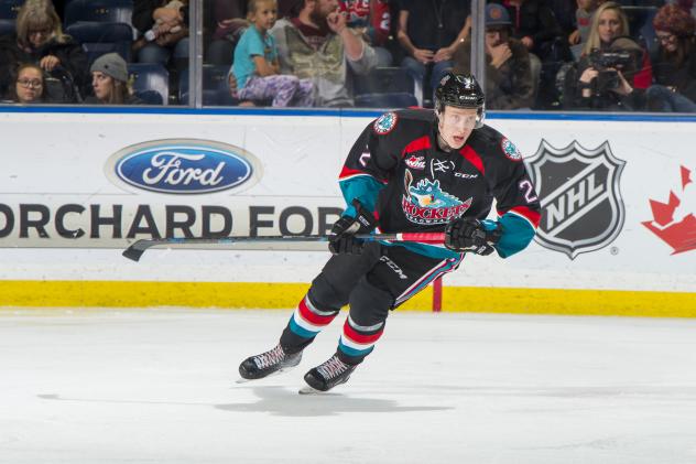 Lassi Thomson of the Kelowna Rockets