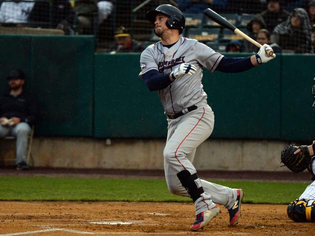 Michael Ohlman of the Somerset Patriots