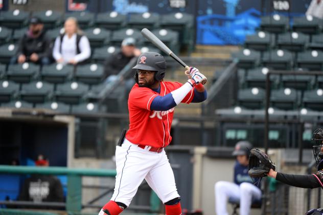 Eric Young, Jr. of the Tacoma Rainiers