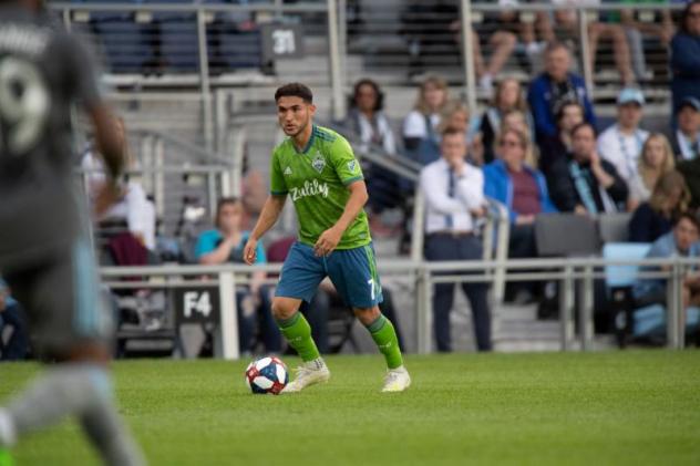 Cristian Roldan's 42nd-minute goal secured Seattle Sounders FC's road point against Minnesota United FC