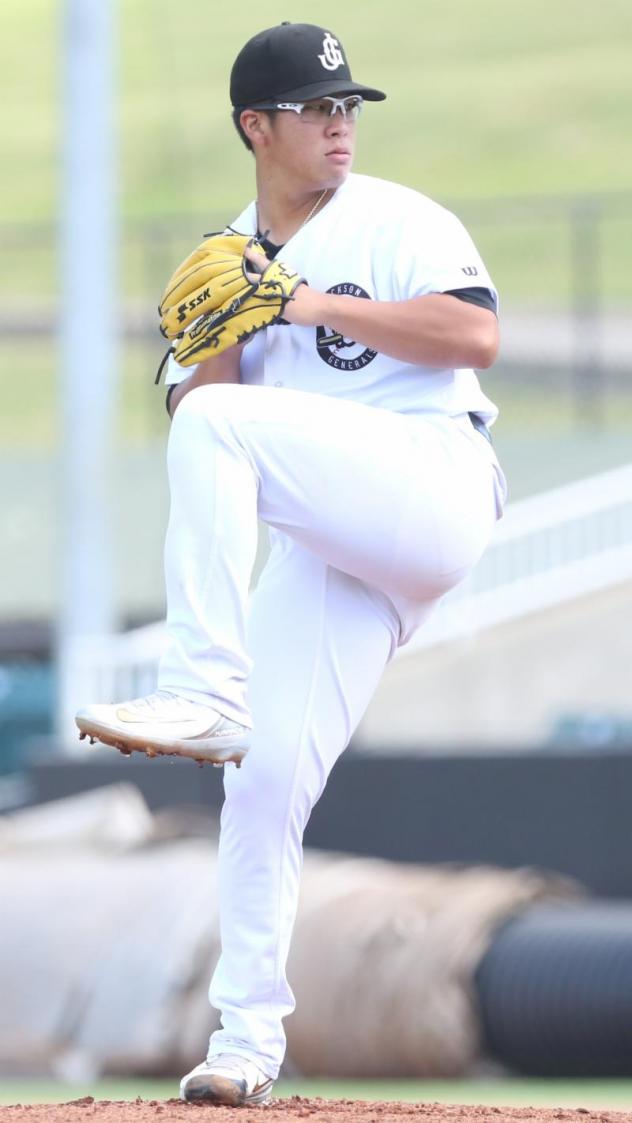 Jackson Generals pitcher Bo Takahashi