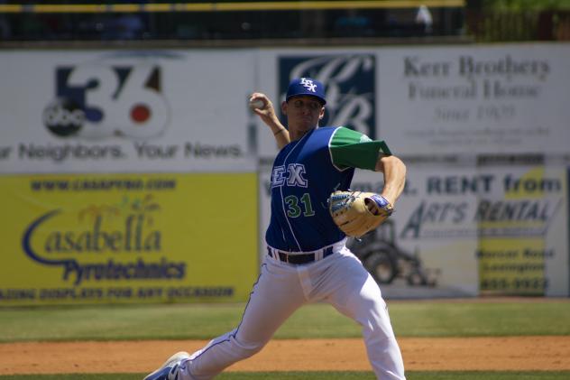 Lexington Legends pitcher Charlie Neuweiler