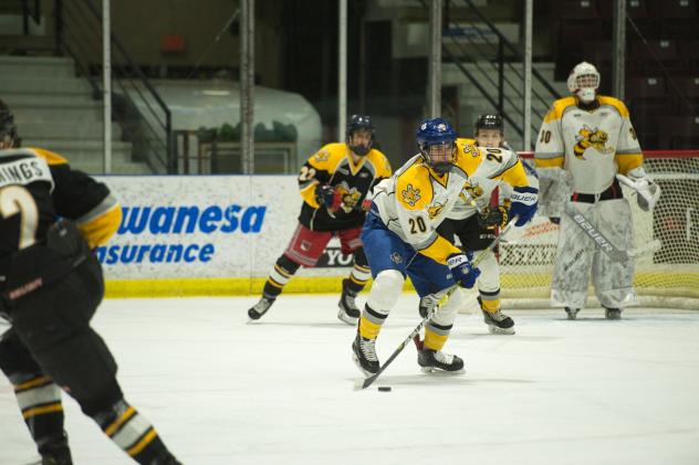 2019 Sarnia Sting second round selection Justin O'Donnell