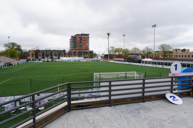 Forward Madison FC's Madison.com rooftop