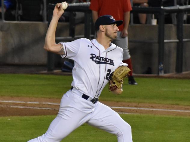 Somerset Patriots pitcher David Kubiak