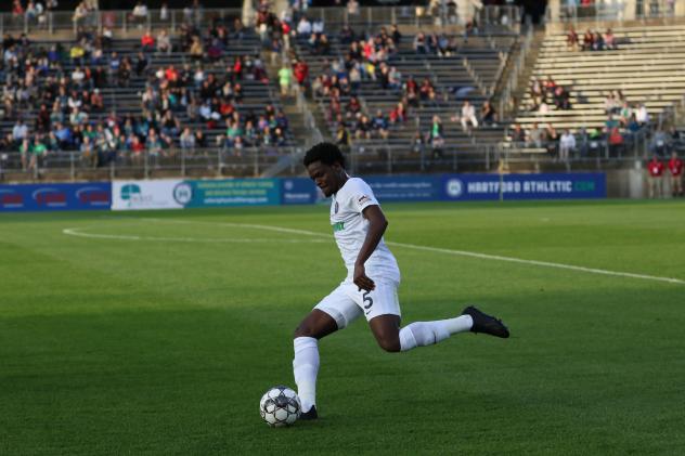 Memphis 901 FC defender Triston Hodge
