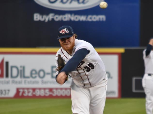 Somerset Patriots pitcher Brett Oberholtzer