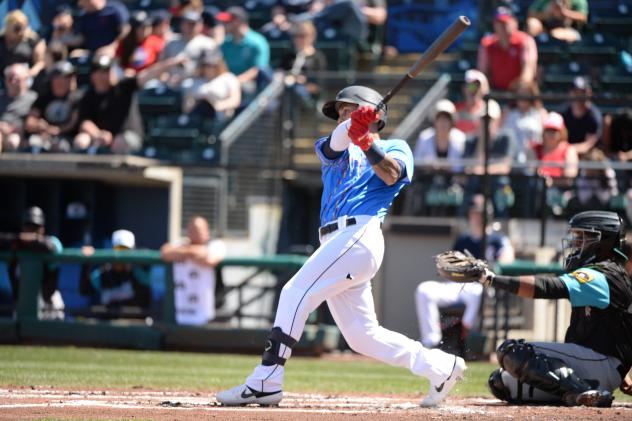Tim Lopes of the Tacoma Rainiers
