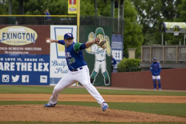 Lexington Legends pitcher CJ Eldred