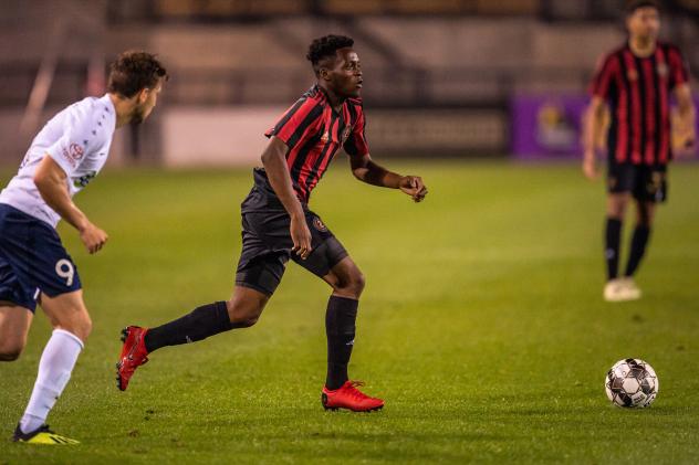 Forward Lagos Kunga with Atlanta United