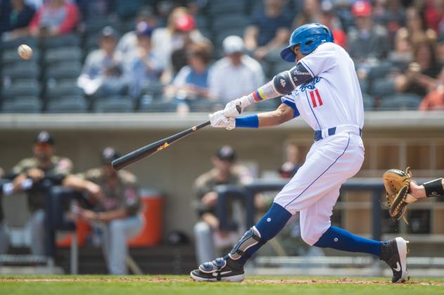 Amarillo Sod Poodles outfielder Edward Olivares