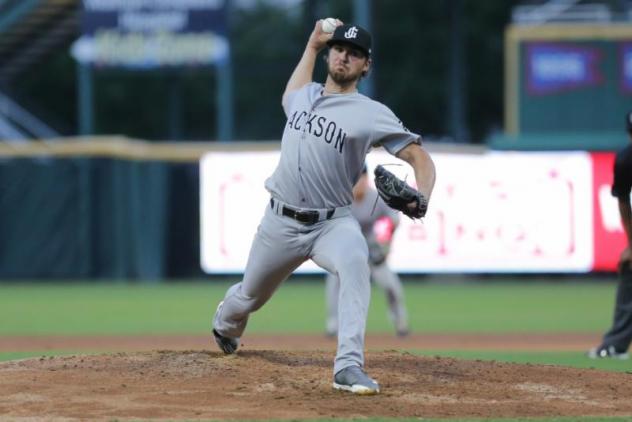 Jackson Generals pitcher Riley Smith