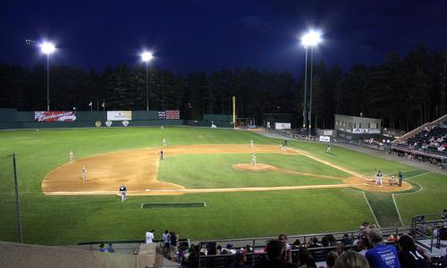 Holman Stadium, home of the Nashua Silver Knights