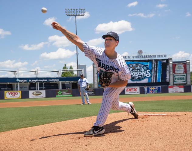 Tampa Tarpons pitcher Shawn Semple