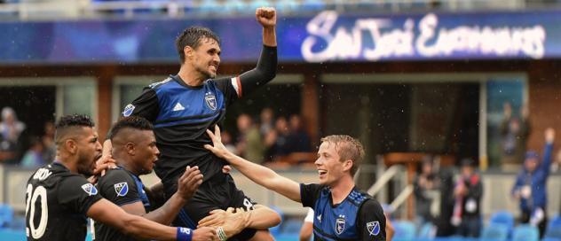 San Jose Earthquakes forward Chris Wondolowski