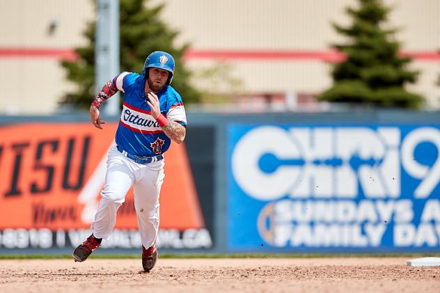 Jordan Caillouet of the Ottawa Champions