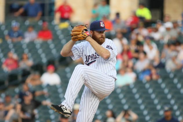Round Rock Express pitcher Cy Sneed