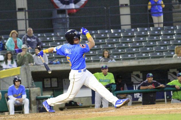 Grant Fennell of the Myrtle Beach Pelicans