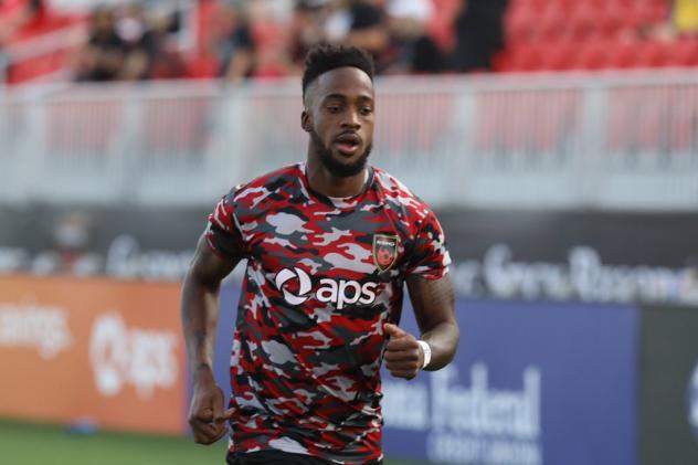 Phoenix Rising FC camo training kit