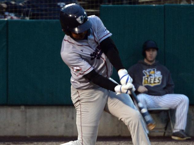 D'Arby Myers of the Somerset Patriots