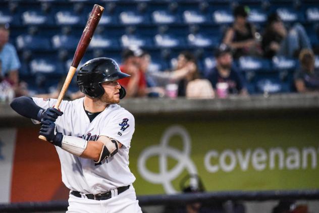 Pensacola Blue Wahoos catcher Caleb Hamilton