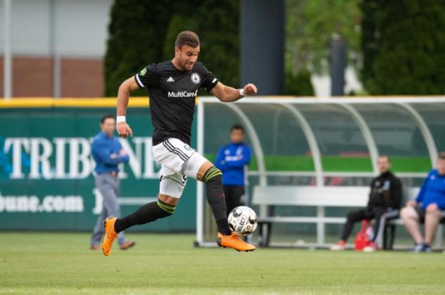 Justin Dhillon has scored in four consecutive games for Tacoma Defiance