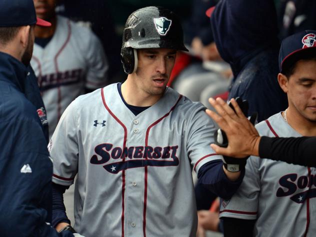 Mike Fransoso of the Somerset Patriots