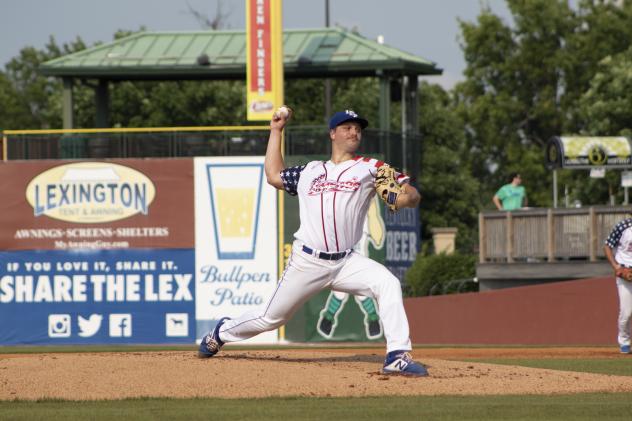 Lexington Legends pitcher Jon Heasley