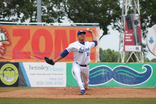 Lexington Legends pitcher Evan Steele