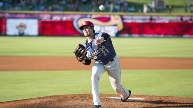 Frisco RoughRiders pitcher Joe Palumbo