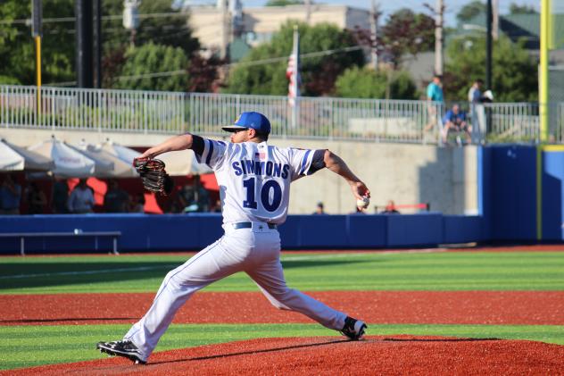 High Point Rockers pitcher Seth Simmons