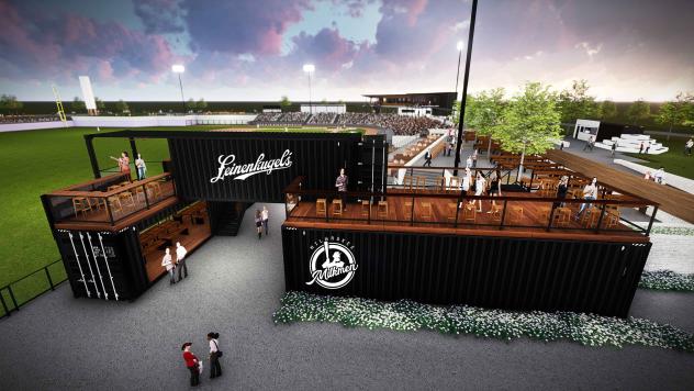 Leinenkugel's Hop Yard at Routine Field