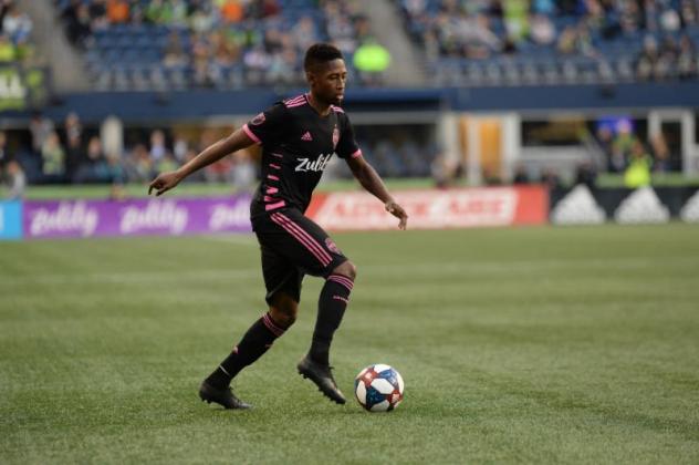 Kelvin Leerdam is tied for second on Seattle Sounders FC with four goals this season