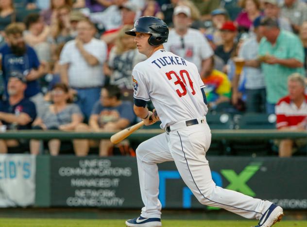 Round Rock Express outfielder Kyle Tucker