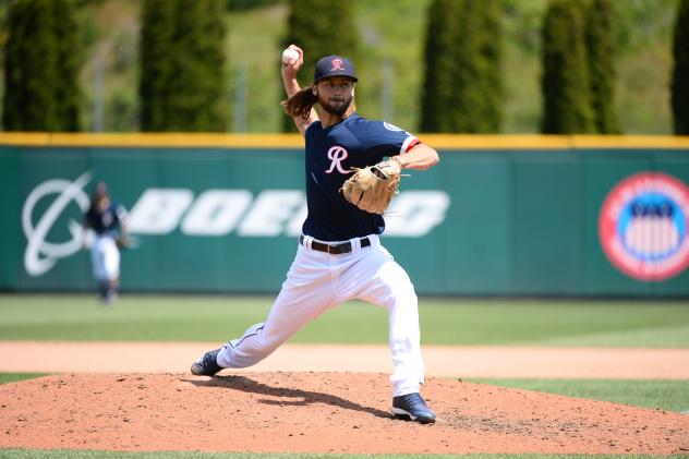 Tacoma Rainiers pitcher Tayler Scott