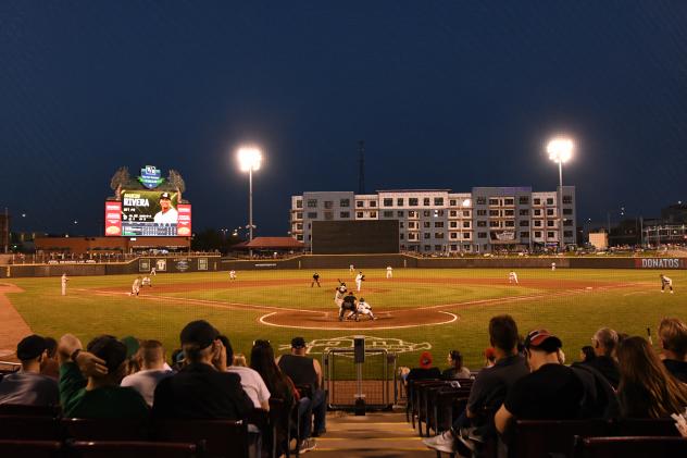 The view at Fifth Third Field, home of the Dayton Dragons