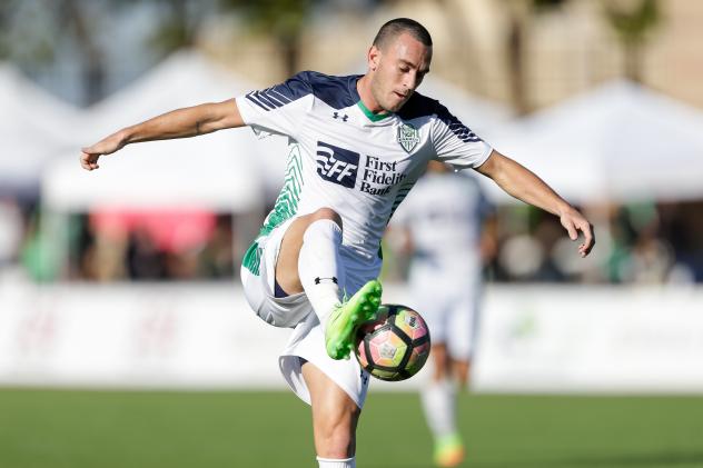 Jon Brown with OKC Energy FC