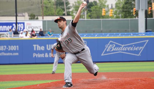 Long Island Ducks pitcher Sean Nolin