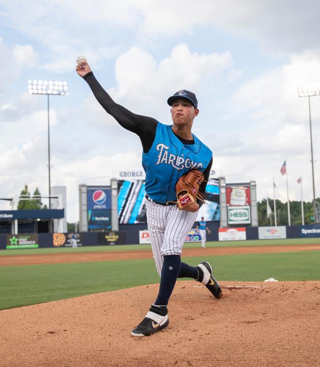 Tampa Tarpons pitcher Miguel Yajure